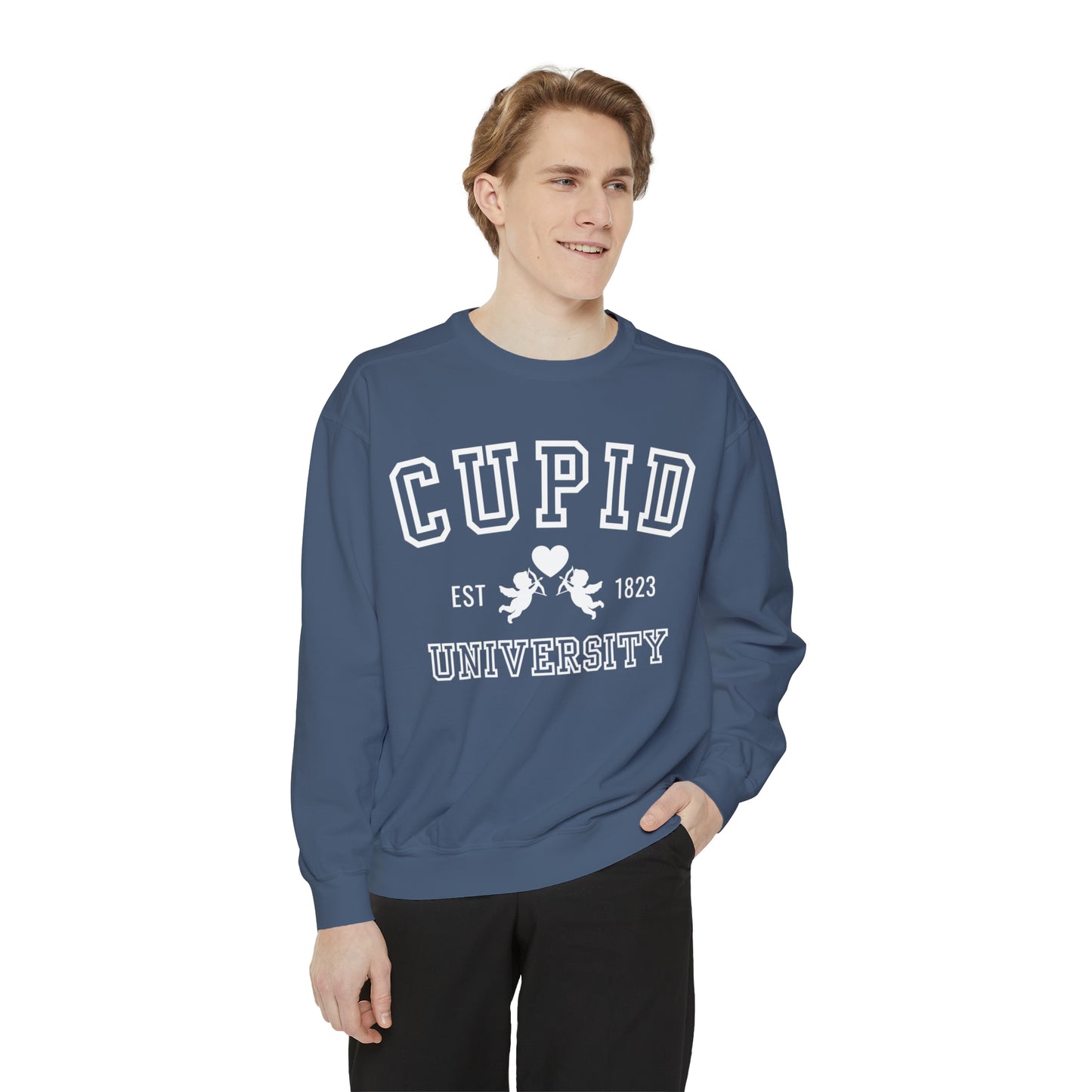 Cupid | Garment-Dyed Sweatshirt