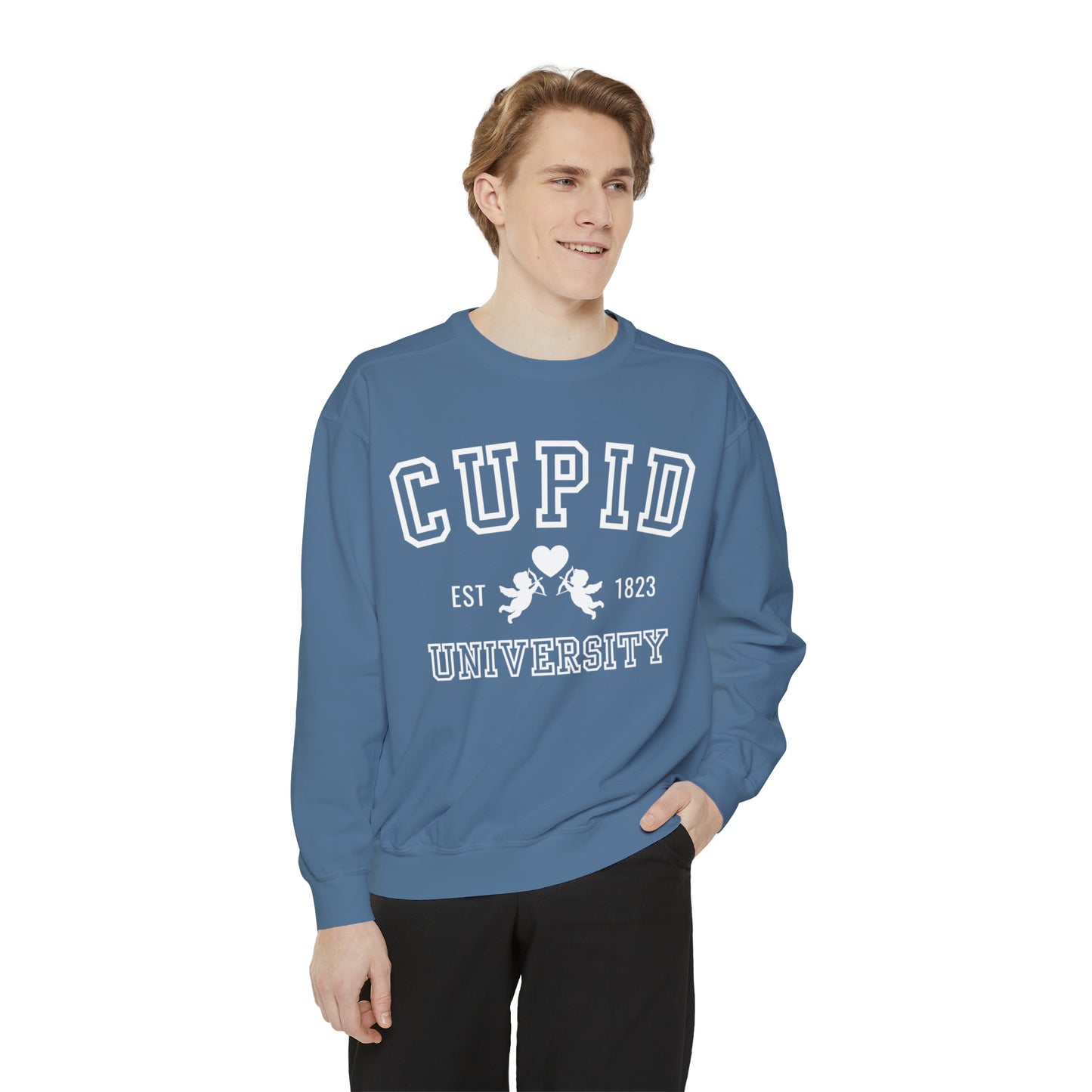 Cupid | Garment-Dyed Sweatshirt