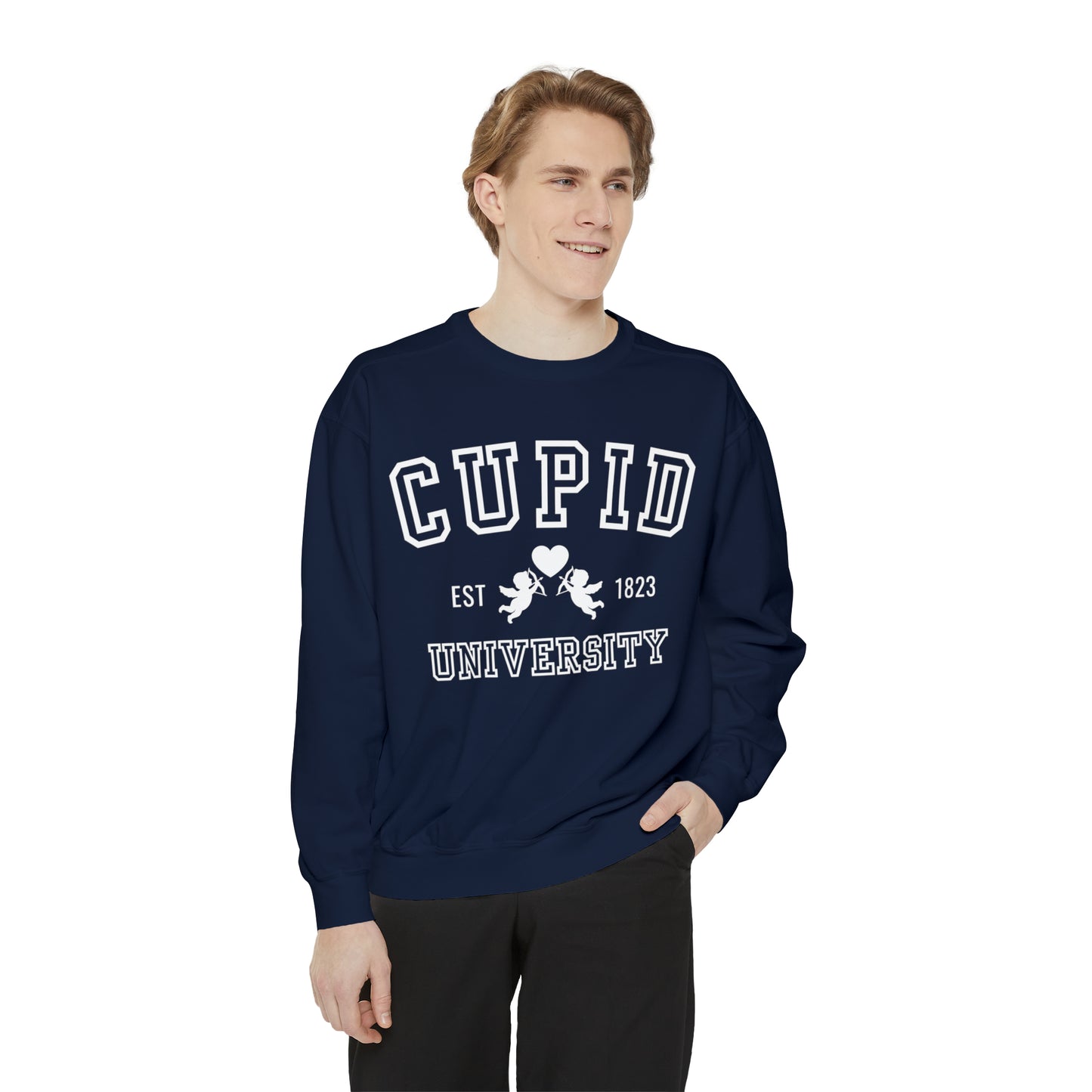 Cupid | Garment-Dyed Sweatshirt
