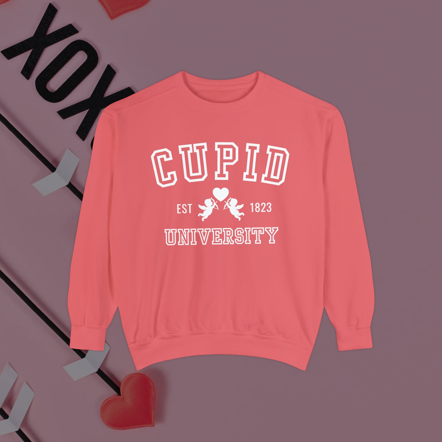 Cupid | Garment-Dyed Sweatshirt