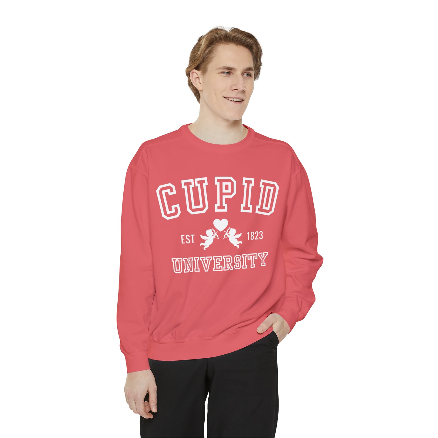 Cupid | Garment-Dyed Sweatshirt