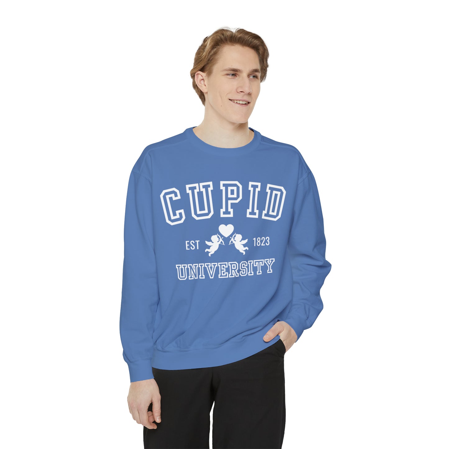 Cupid | Garment-Dyed Sweatshirt