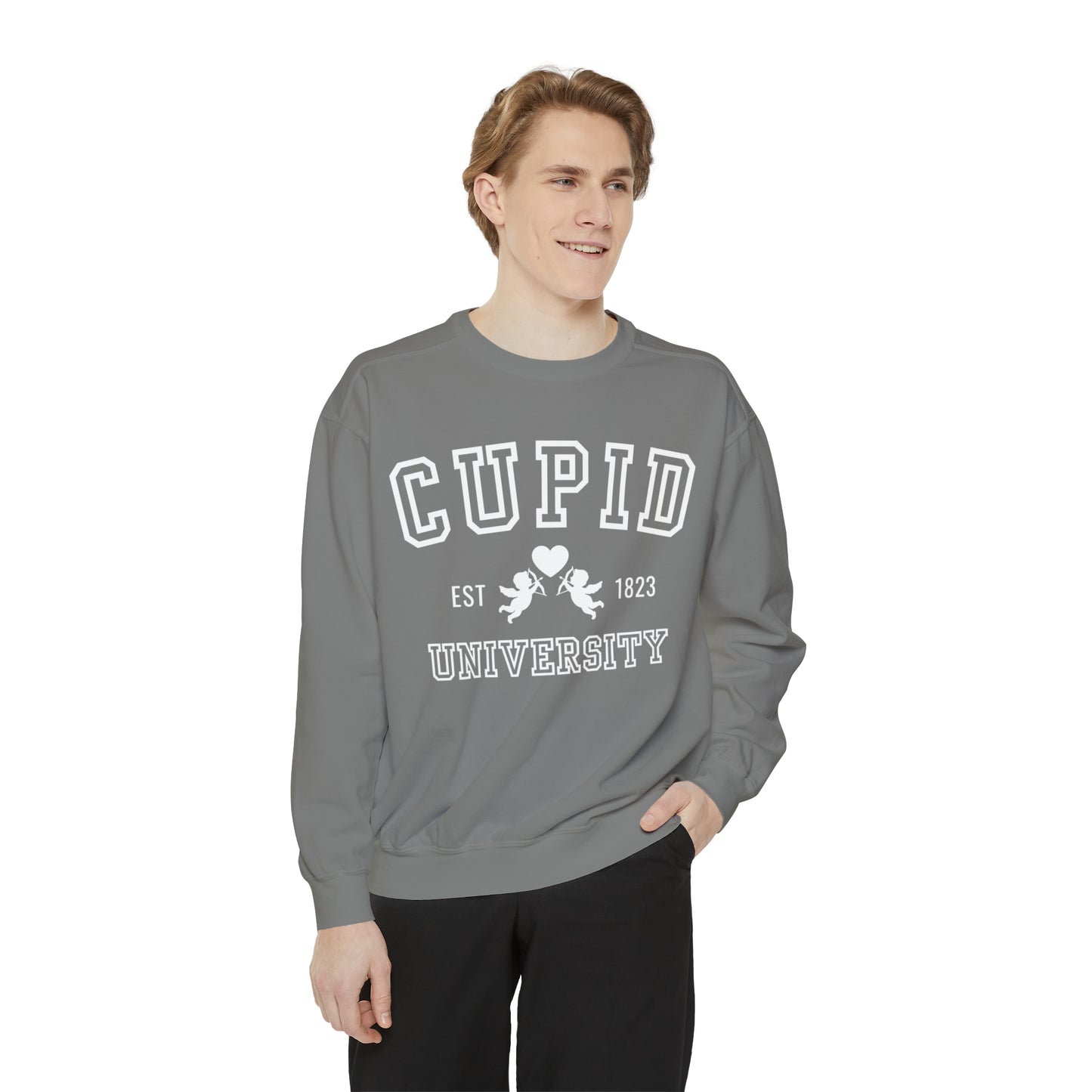 Cupid | Garment-Dyed Sweatshirt