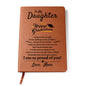 Daughter | Happy Graduation | Leather Journal