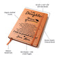 Daughter | Happy Graduation | Leather Journal