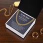 To My Man | Promise | Cuban Link Chain