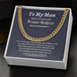 To My Man | Promise | Cuban Link Chain