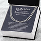 To My Man | Promise | Cuban Link Chain