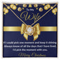 To My Wife | Christmas | Love Knot Necklace