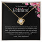 To My Girlfriend | Love Knot Necklace