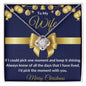 To My Wife | Christmas | Love Knot Necklace