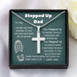 Stepped Up Dad | Cross Necklace