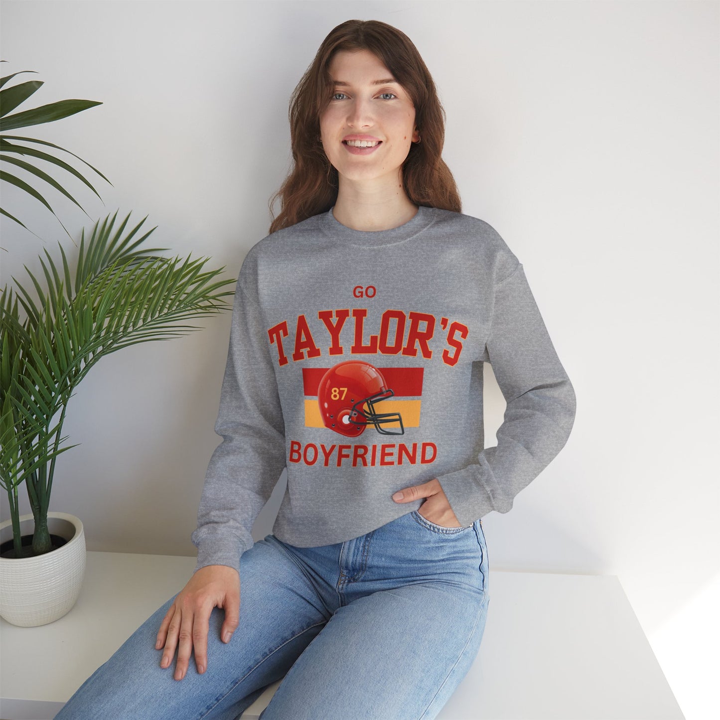 Go Taylor's Boyfriend |  Crewneck Sweatshirt