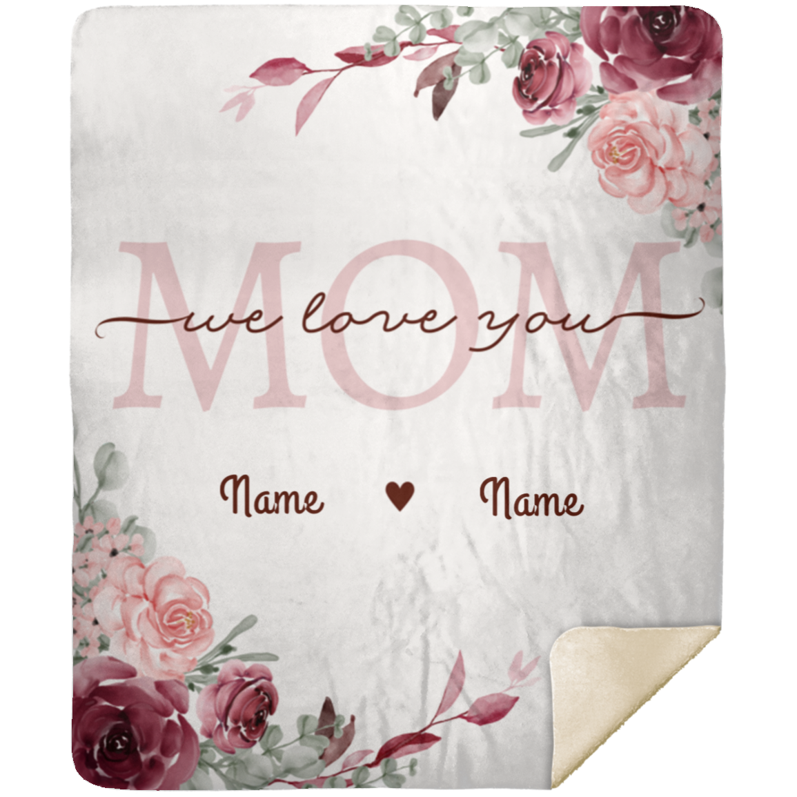 Love You Mom- Blanket (Throw)