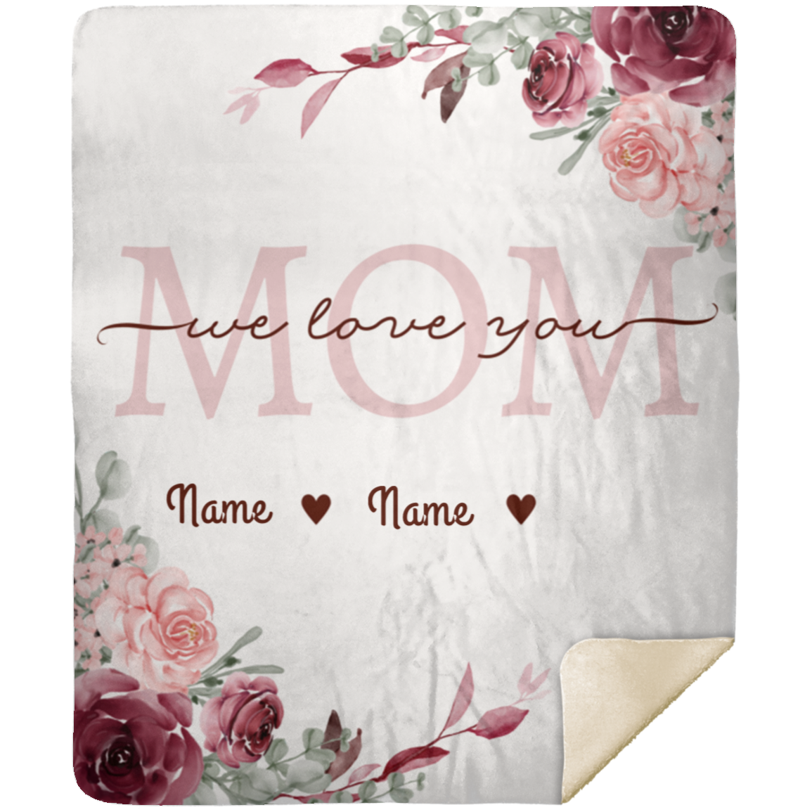 Love You Mom- Blanket (Throw)