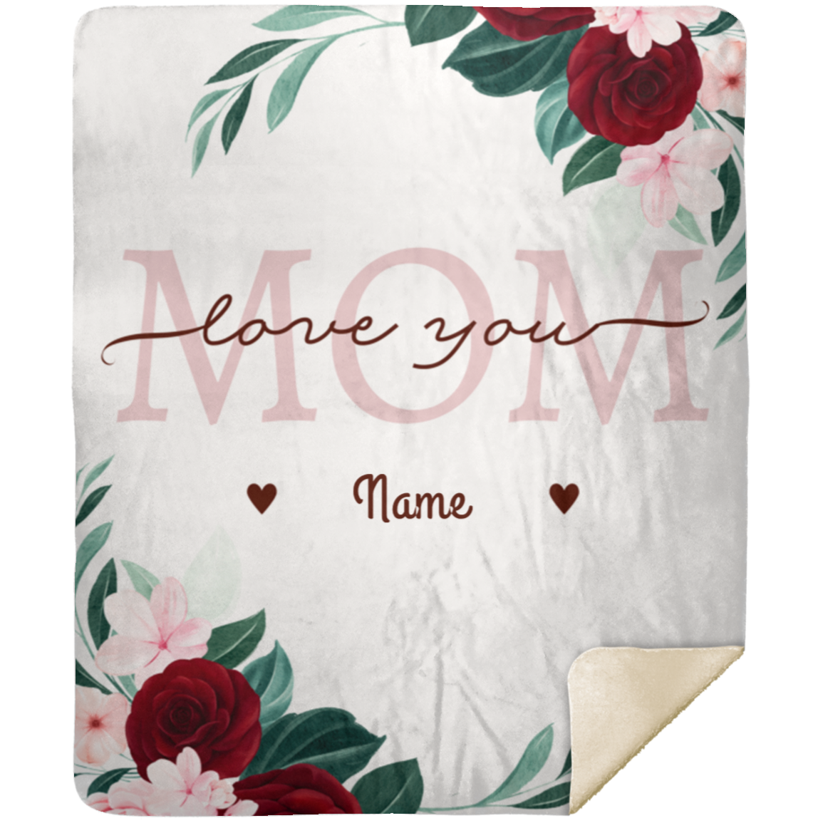 Love You Mom-  Blanket (Throw)