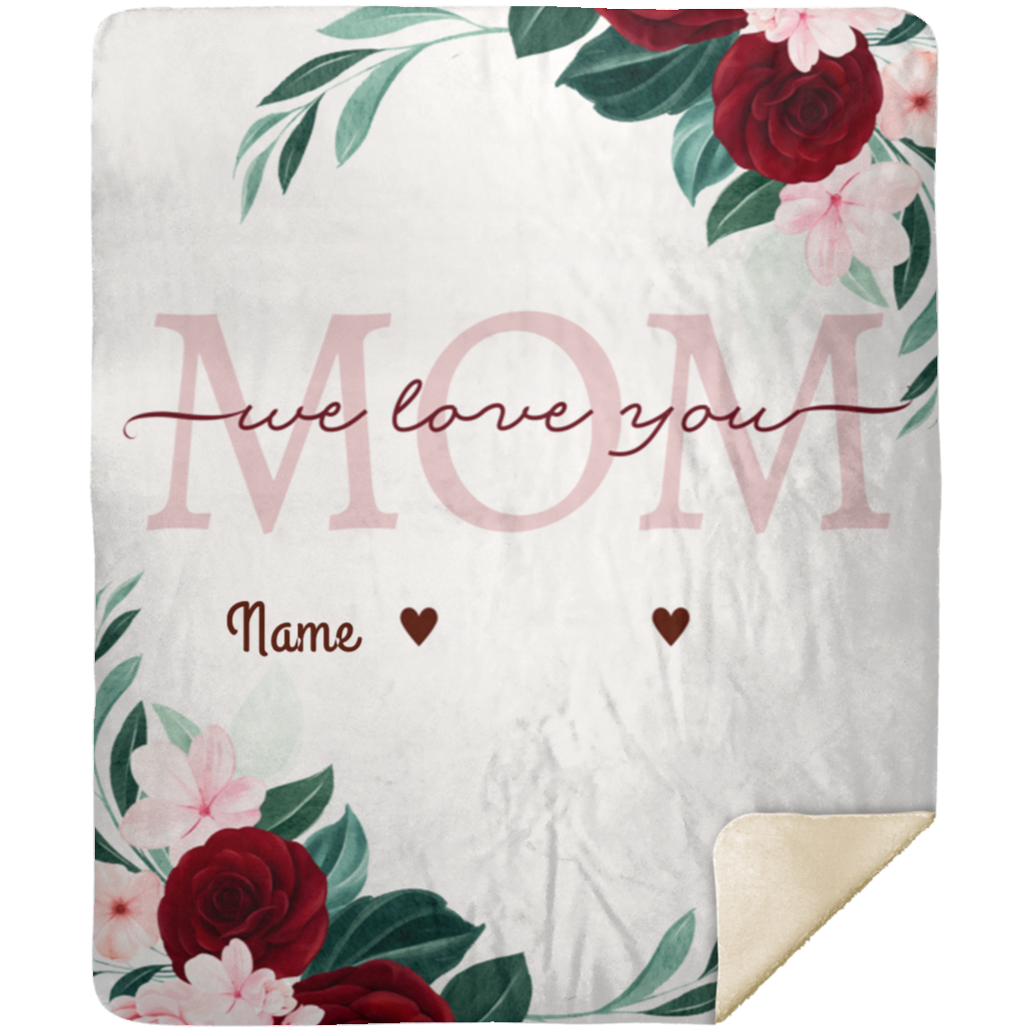 Love You Mom-  Blanket (Throw)