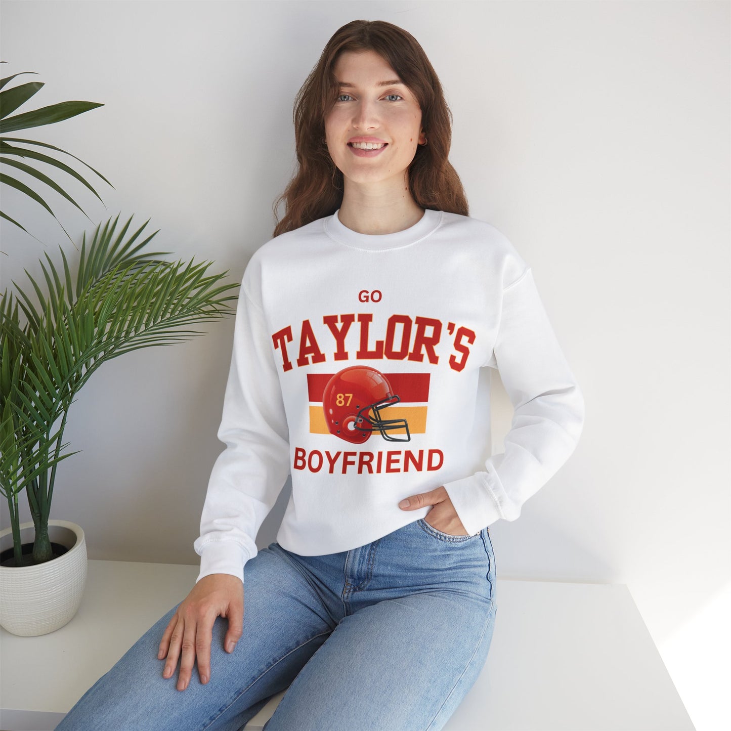 Go Taylor's Boyfriend |  Crewneck Sweatshirt