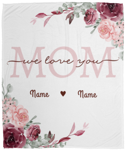 Love You Mom- Blanket (Throw)