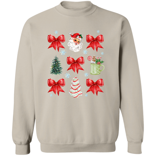 Christmas Coquette Bow T-Shirt | Sweatshirt