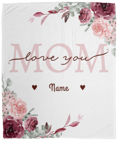 Love You Mom- Blanket (Throw)