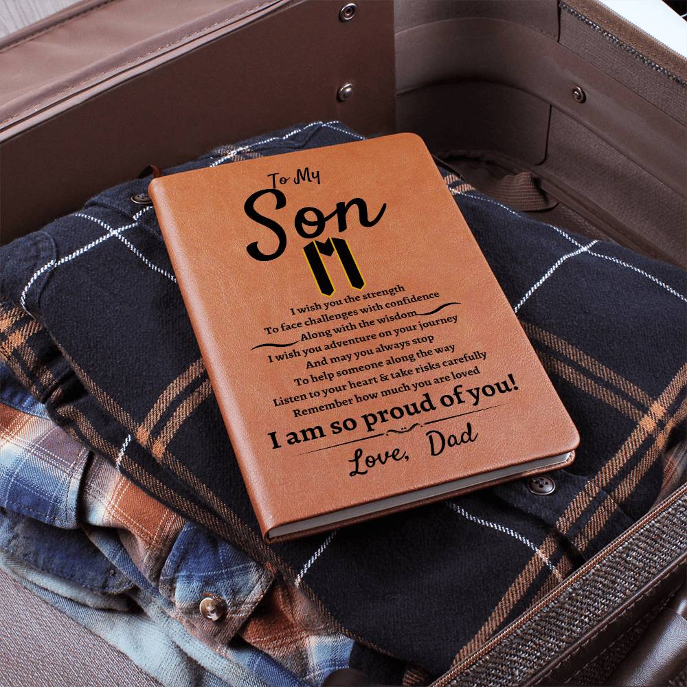 Son | Congrats | Leather Journal