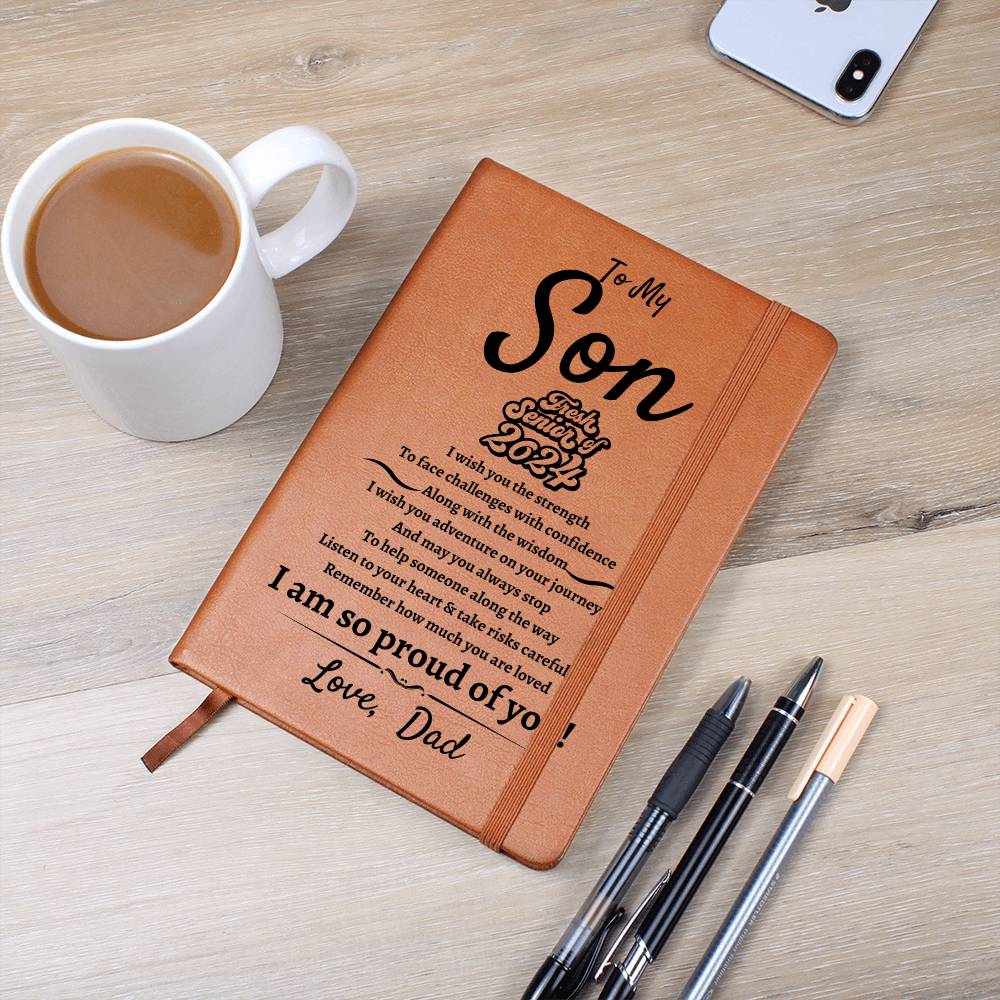 Son | Fresh Senior | Leather Journal