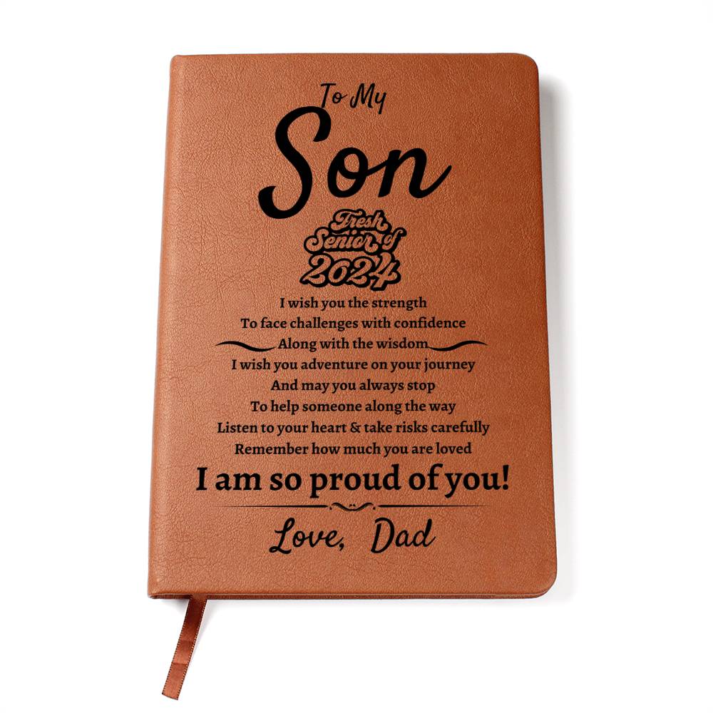 Son | Fresh Senior | Leather Journal