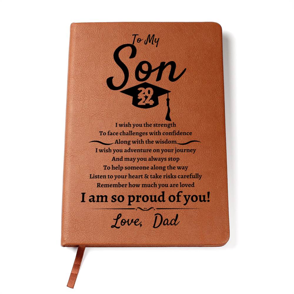 My Son | 2024 Graduate | Leather Journal