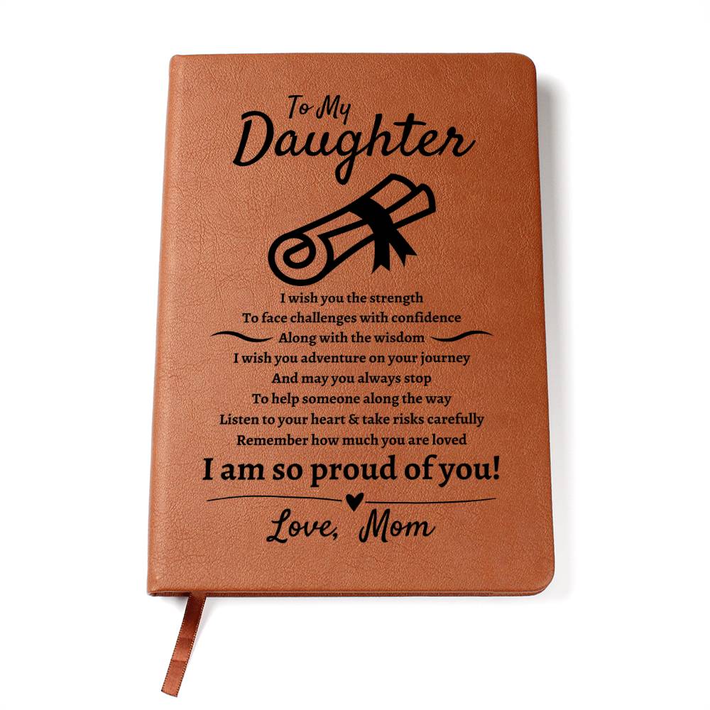 Daughter | Graduation | Leather Journal