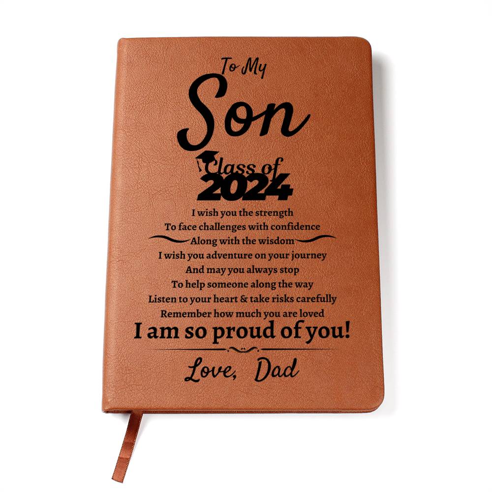 My Son | Class of 2024 | Leather Journal