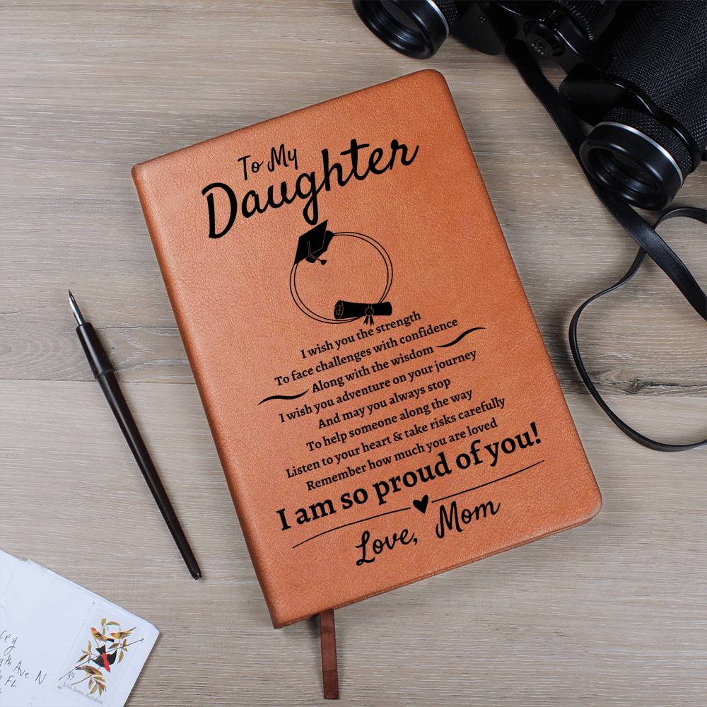 Daughter | Graduation | Leather Journal