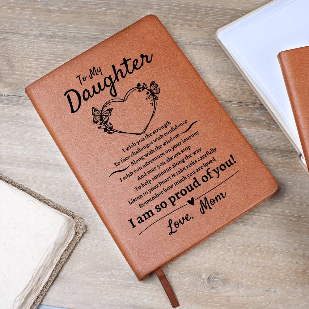 To My Daughter | Leather Journal