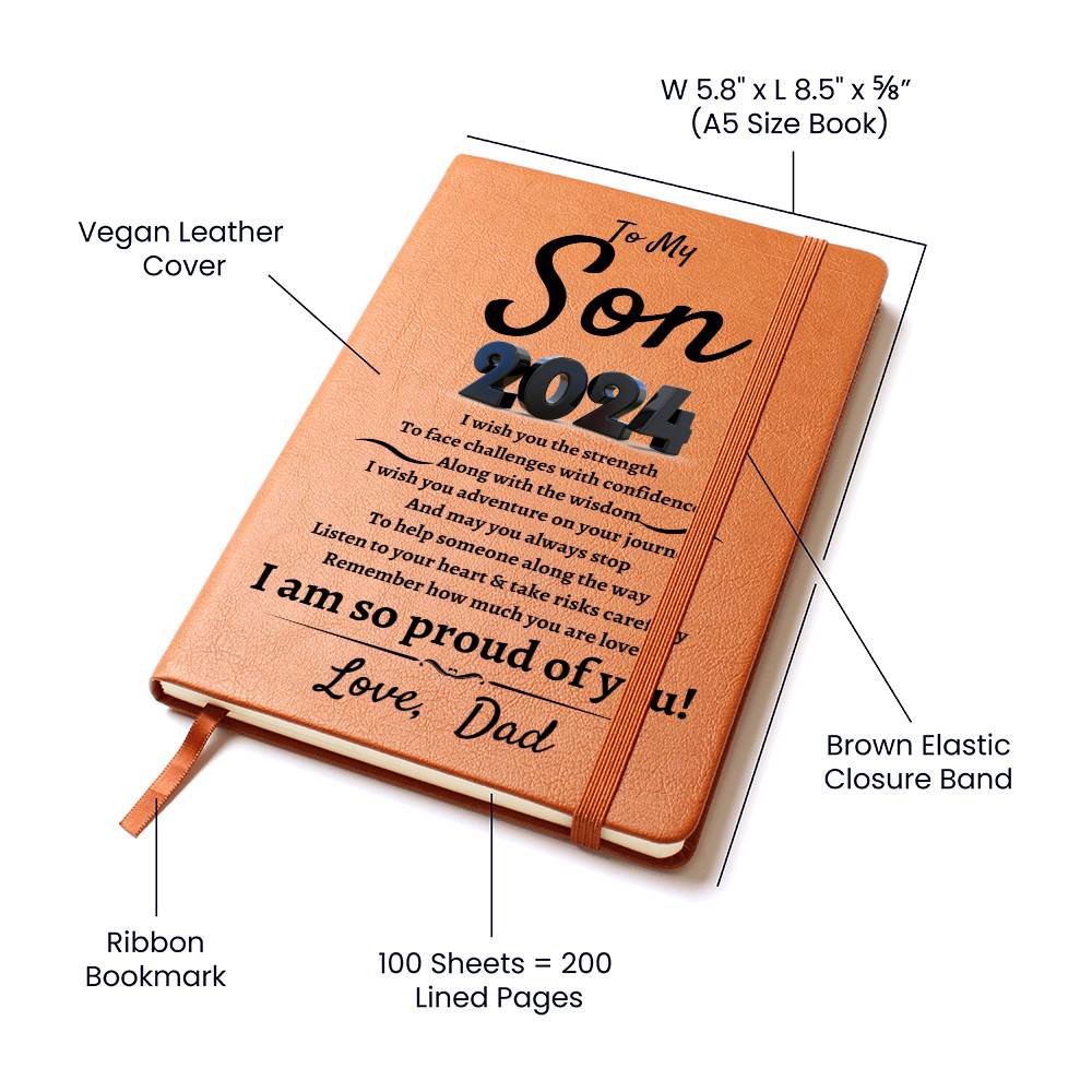 My Son | 2024 | Leather Journal