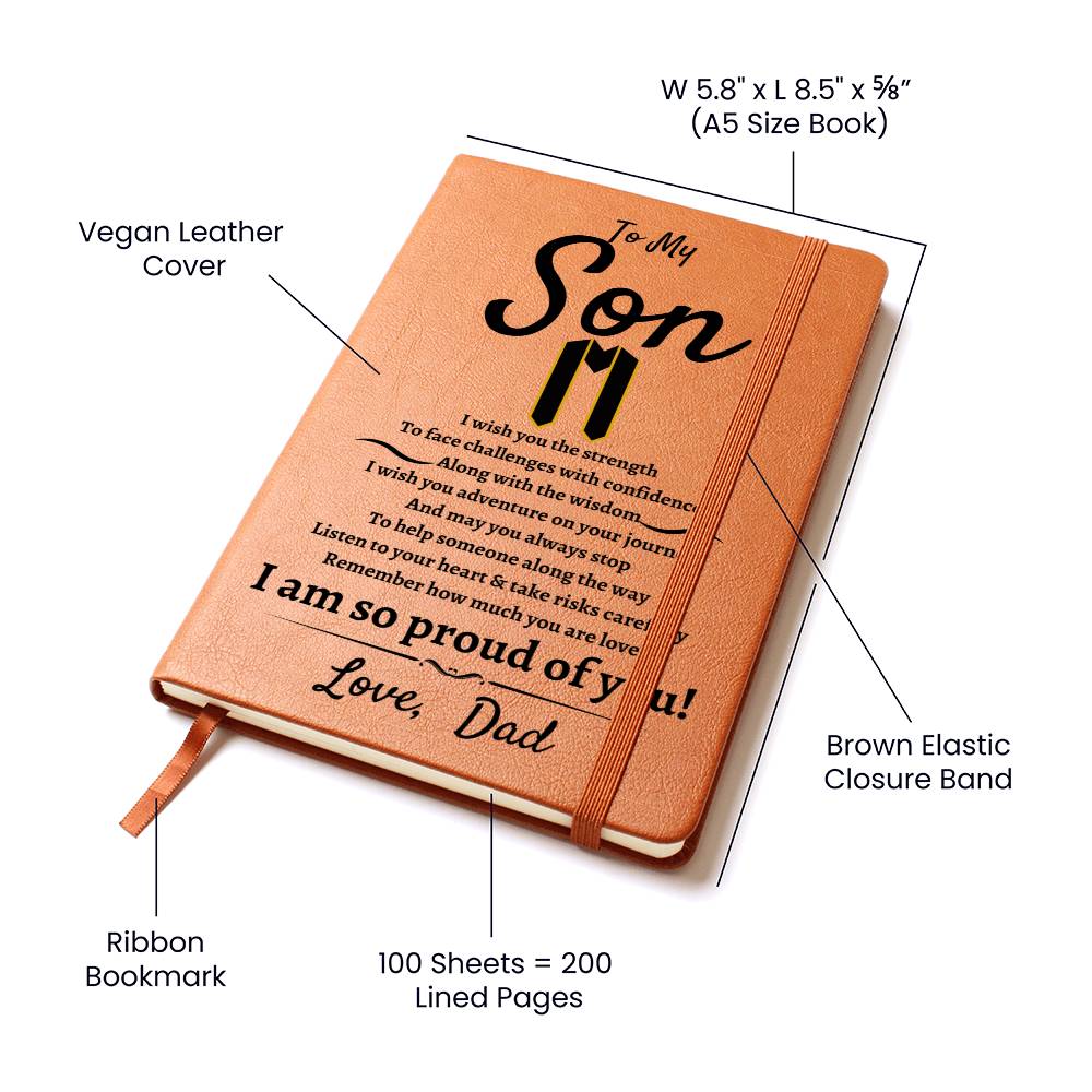 Son | Congrats | Leather Journal