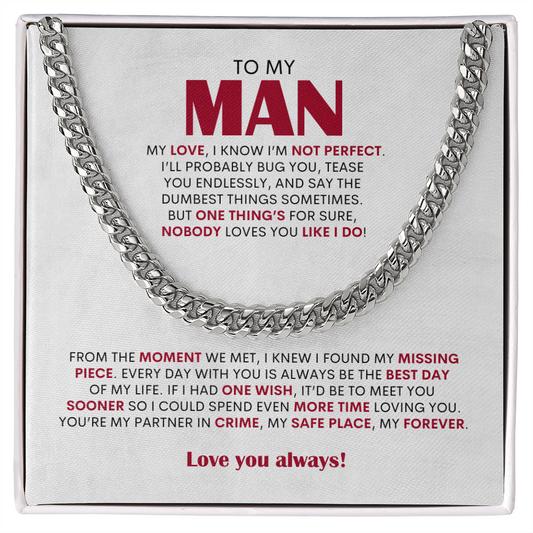 My Man | Cuban Link Chain