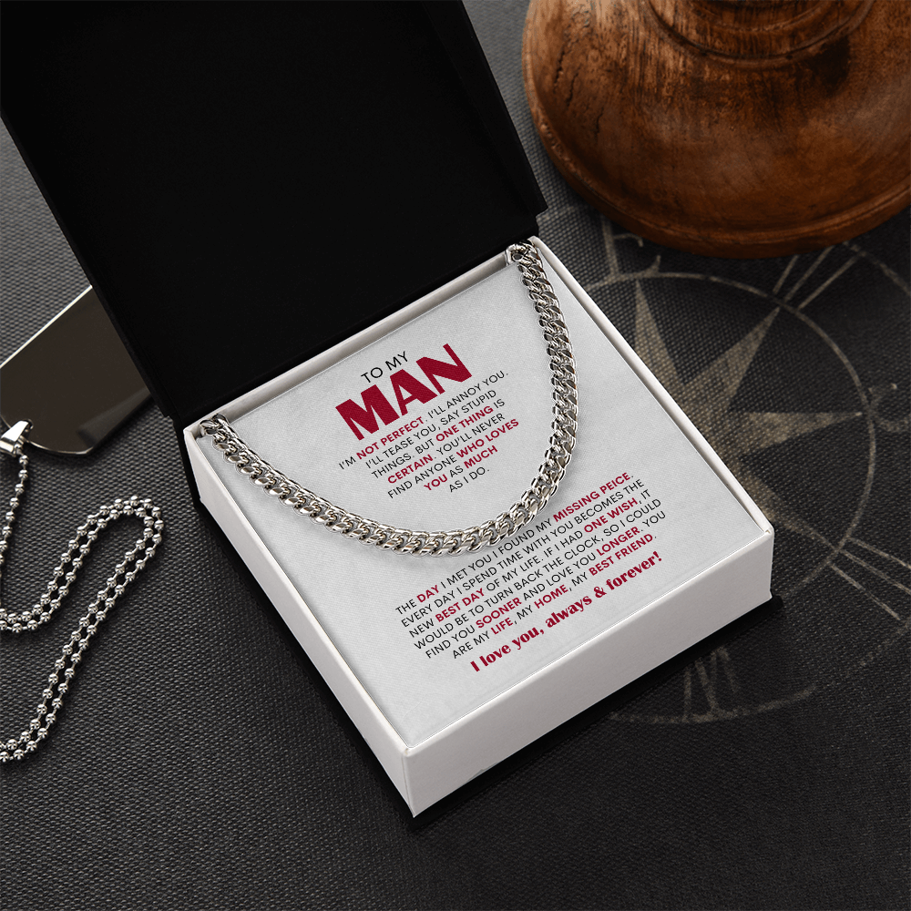 To My Man | Cuban Link Chain
