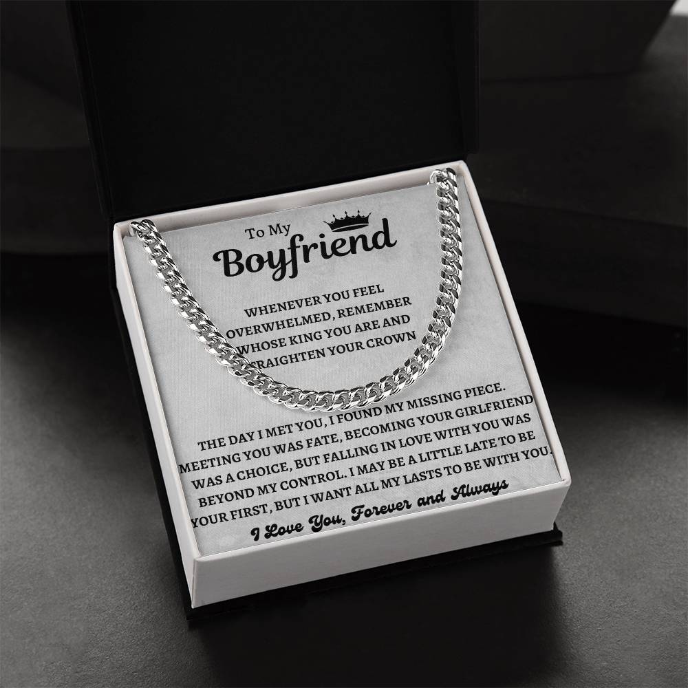 To My Boyfriend | Cuban Link Chain