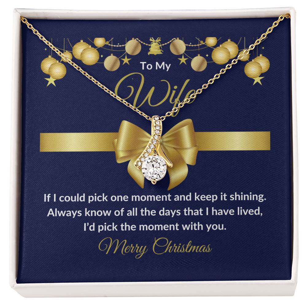 To My Wife | Christmas | Alluring Beauty Necklace