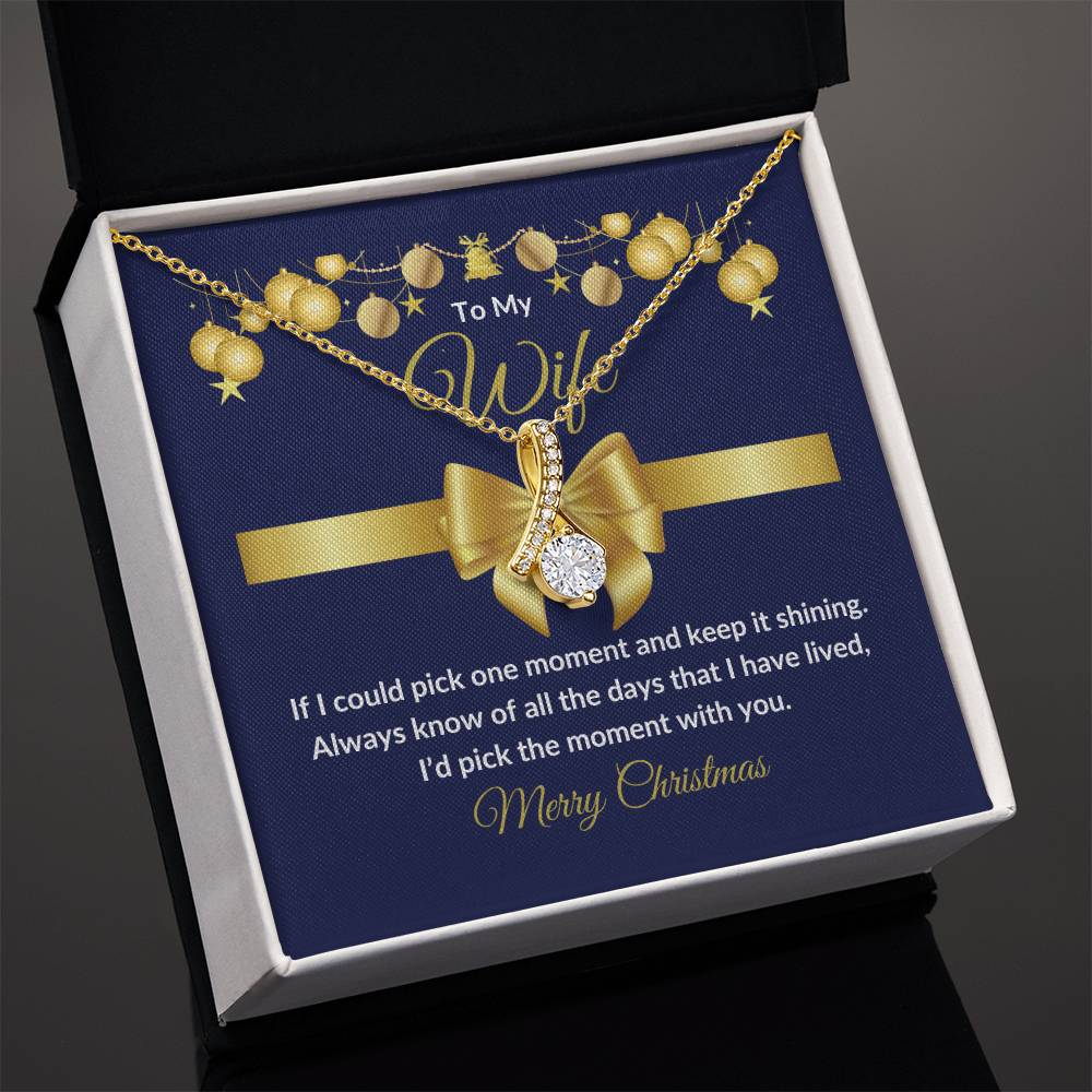 To My Wife | Christmas | Alluring Beauty Necklace