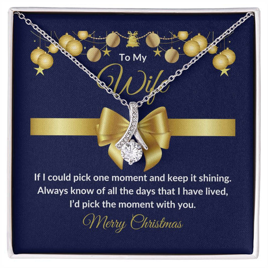 To My Wife | Christmas | Alluring Beauty Necklace