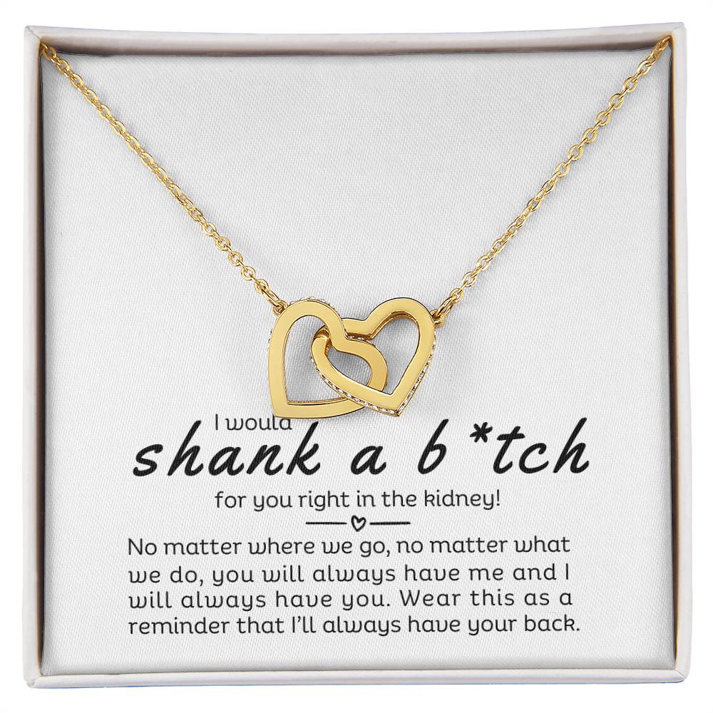 I Would | Interlocking Heart Necklace