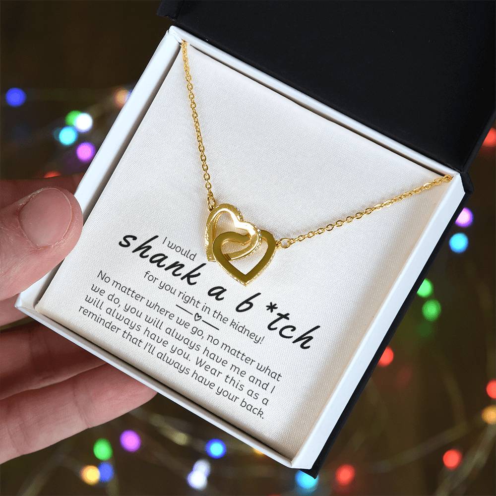 I Would | Interlocking Heart Necklace