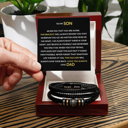 To My Son | Love You Forever Bracelet