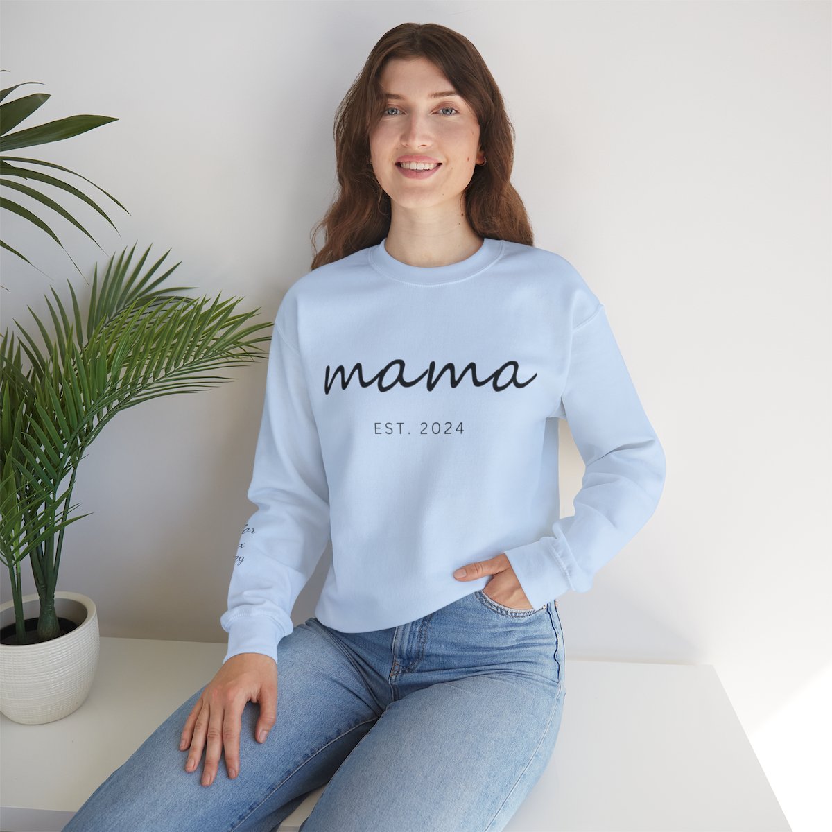 Mama | Personalized | Crewneck Sweatshirt